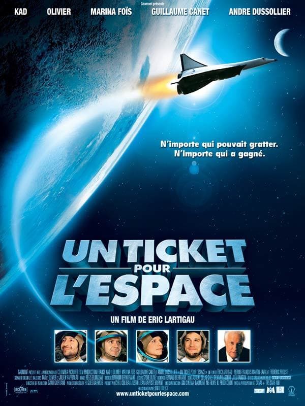 Affiche du film "Un ticket pour l'espace"