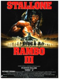 Affiche du film "Rambo III"