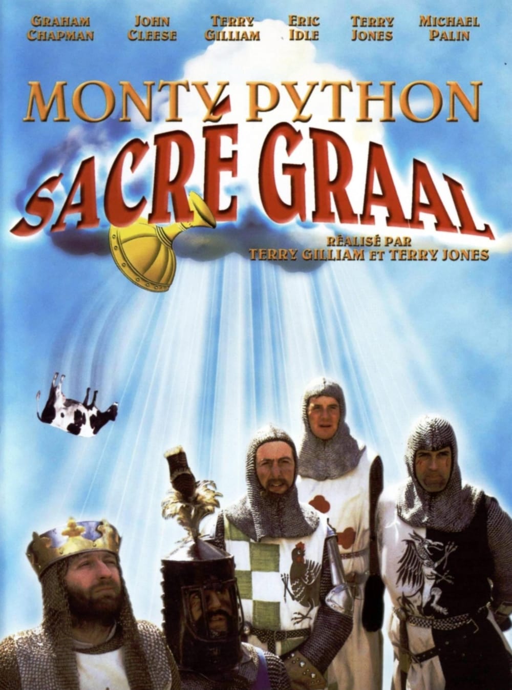 Affiche du film "Monty Python - Sacré Graal !"