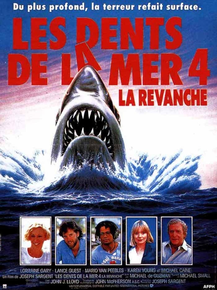 Affiche du film "Les Dents de la mer 4 : La Revanche"