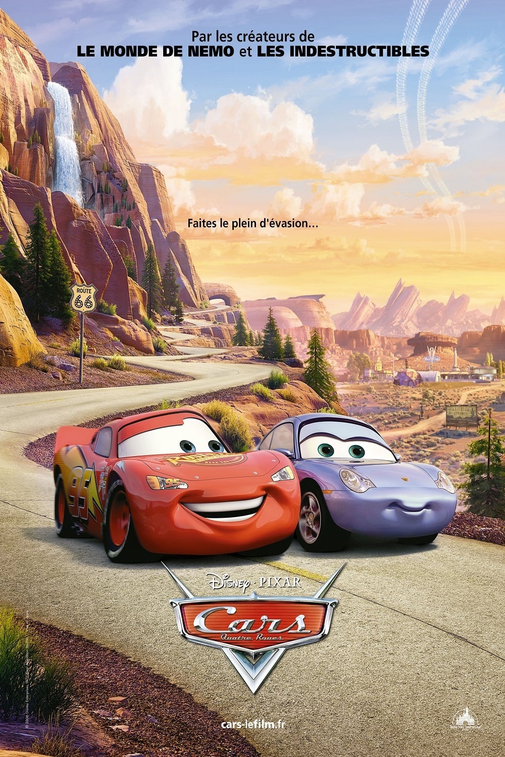 Affiche du film "Cars : Quatre Roues"