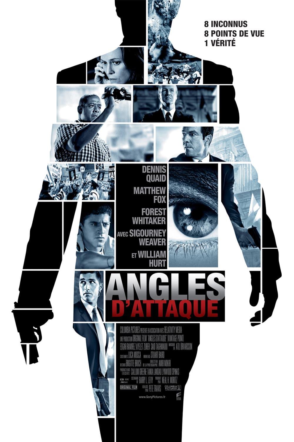 Affiche du film "Angles d'attaque"