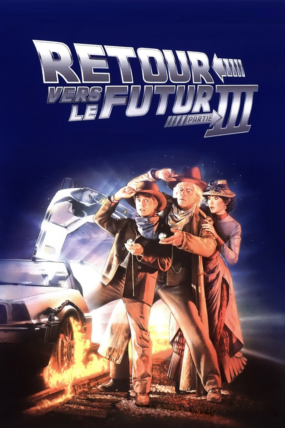 Affiche du film "Retour vers le futur III"