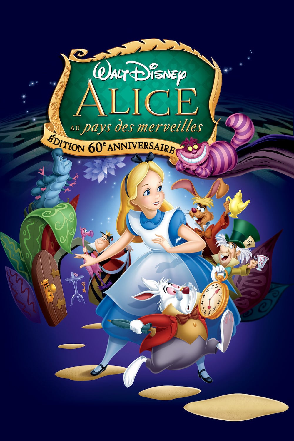 Affiche du film "Alice au pays des merveilles"