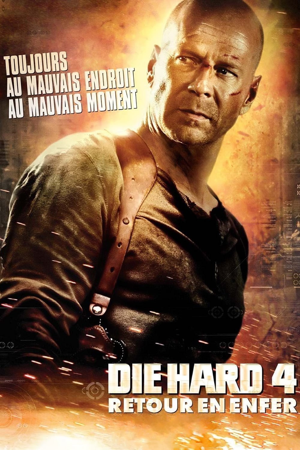 Affiche du film "Die Hard 4 : Retour en enfer"