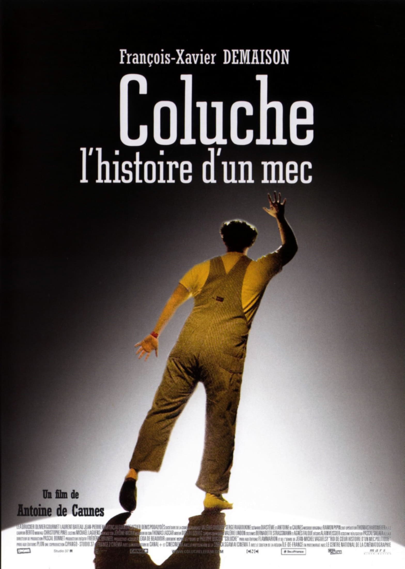 Affiche du film "Coluche, l'histoire d'un mec"