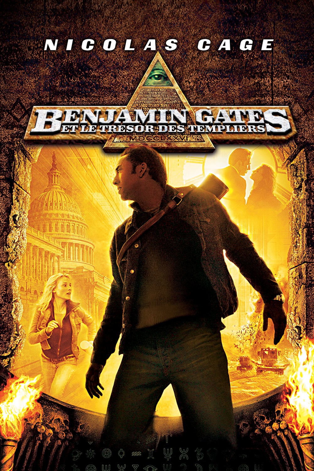 Affiche du film "Benjamin Gates et le Trésor des Templiers"