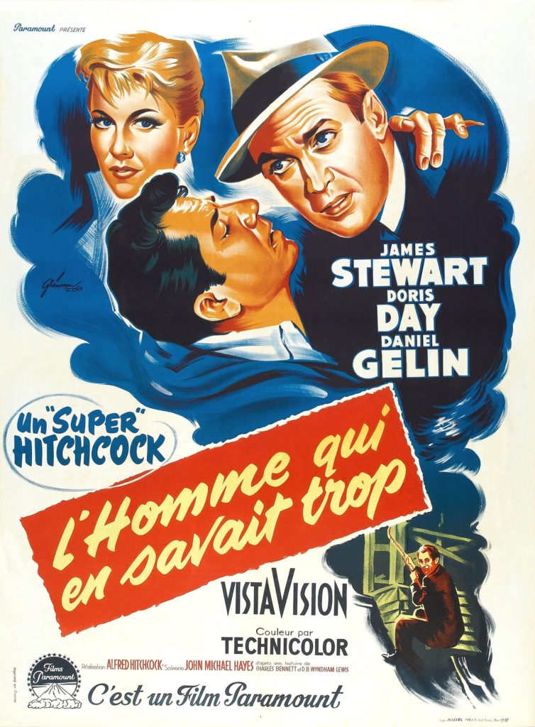 Affiche du film "L'homme qui en savait trop"