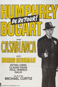 Affiche du film "Casablanca"
