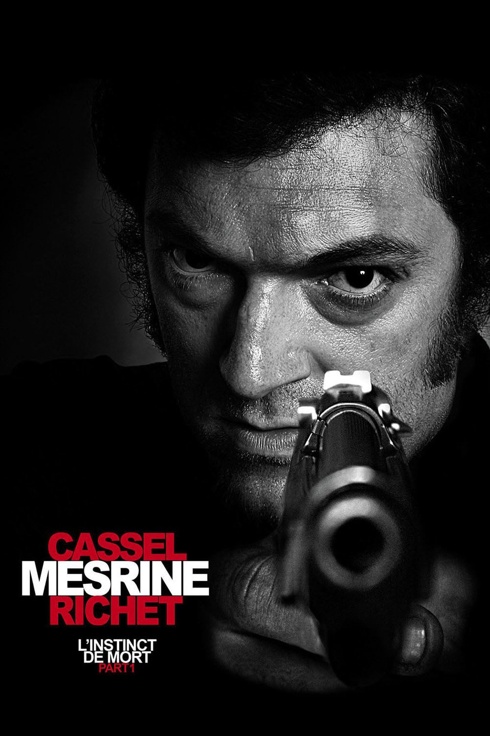Affiche du film "Mesrine - vol. 1 - L'instinct de mort"