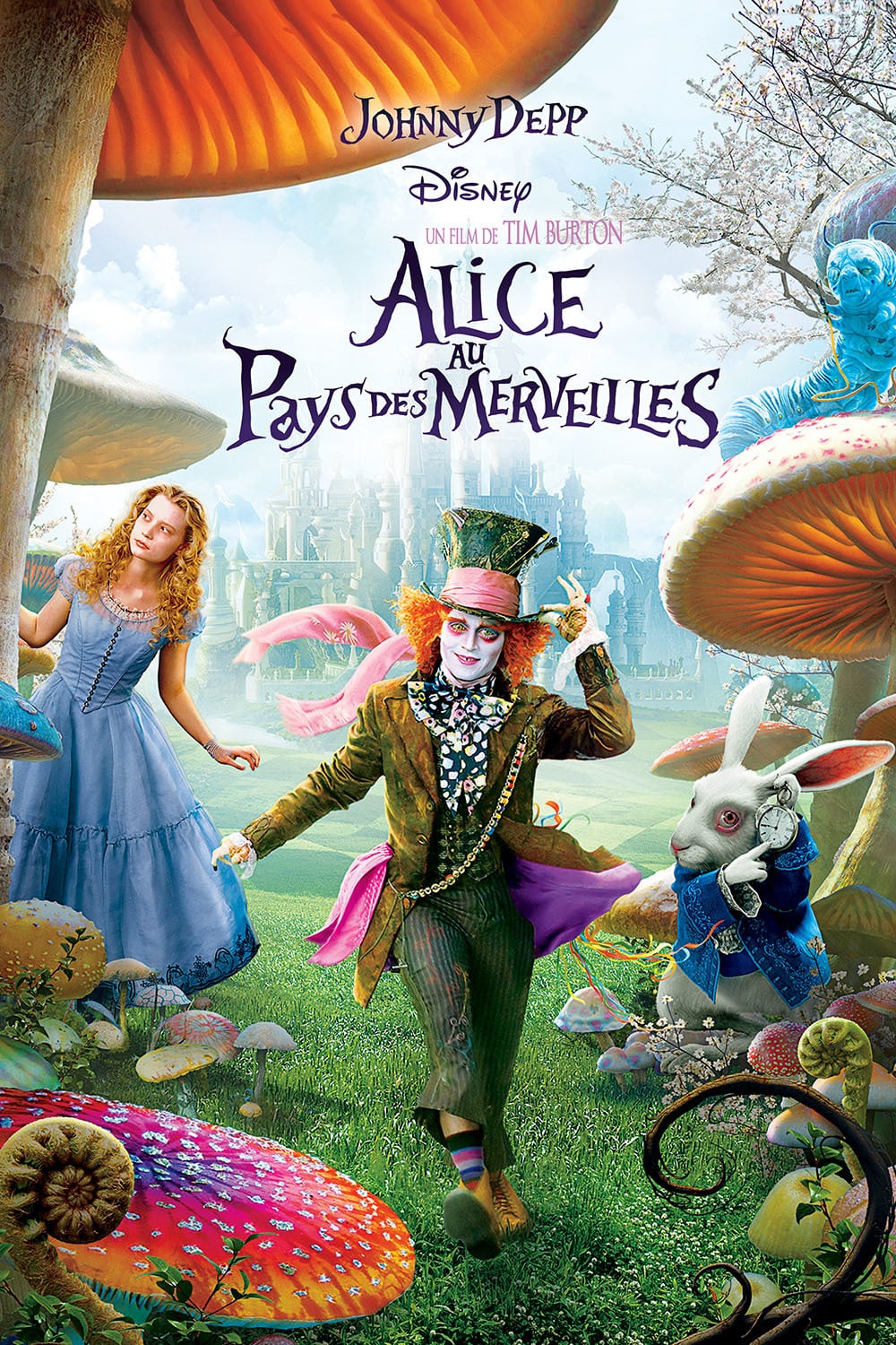 Affiche du film "Alice au pays des merveilles"