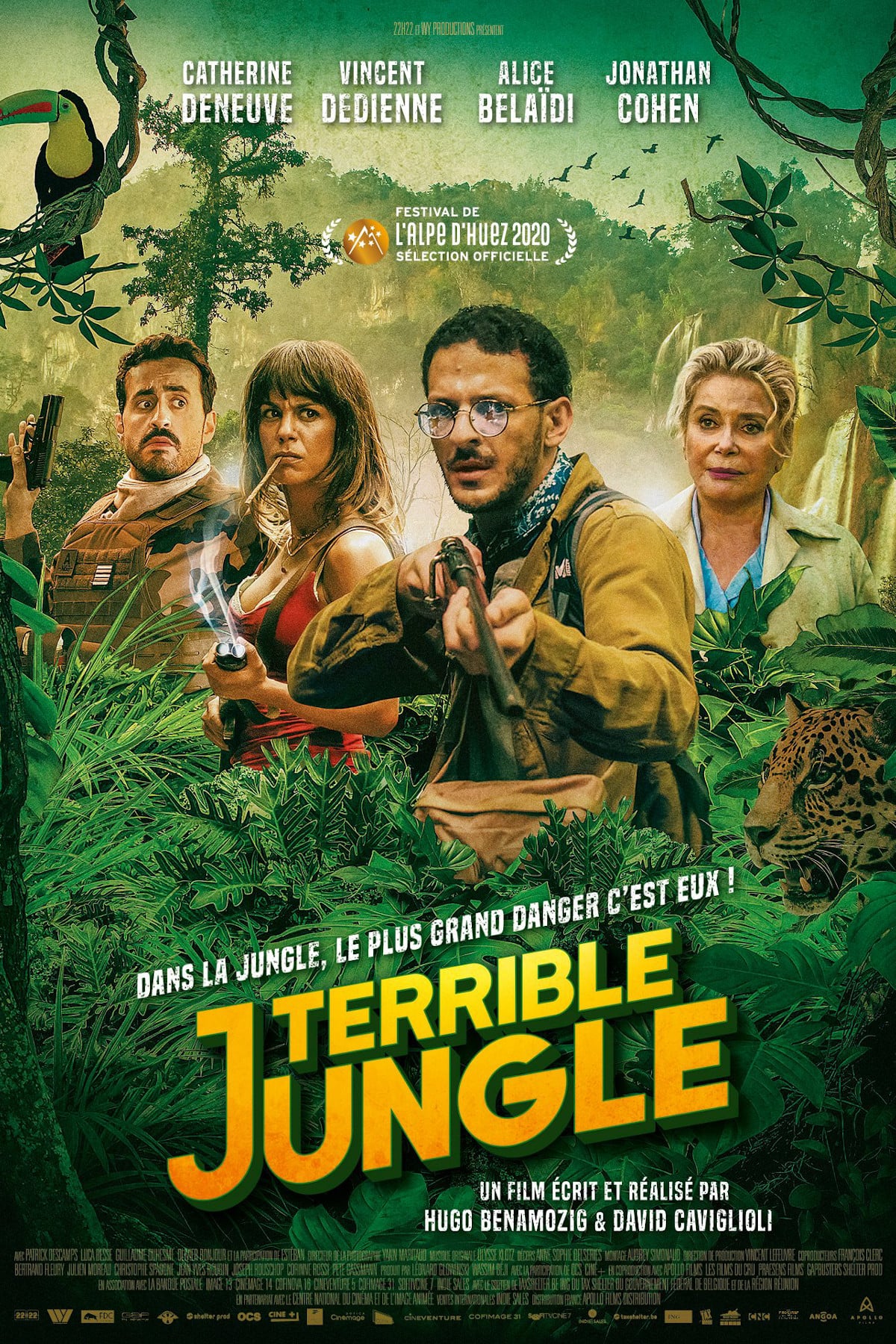 Affiche du film "Terrible jungle"