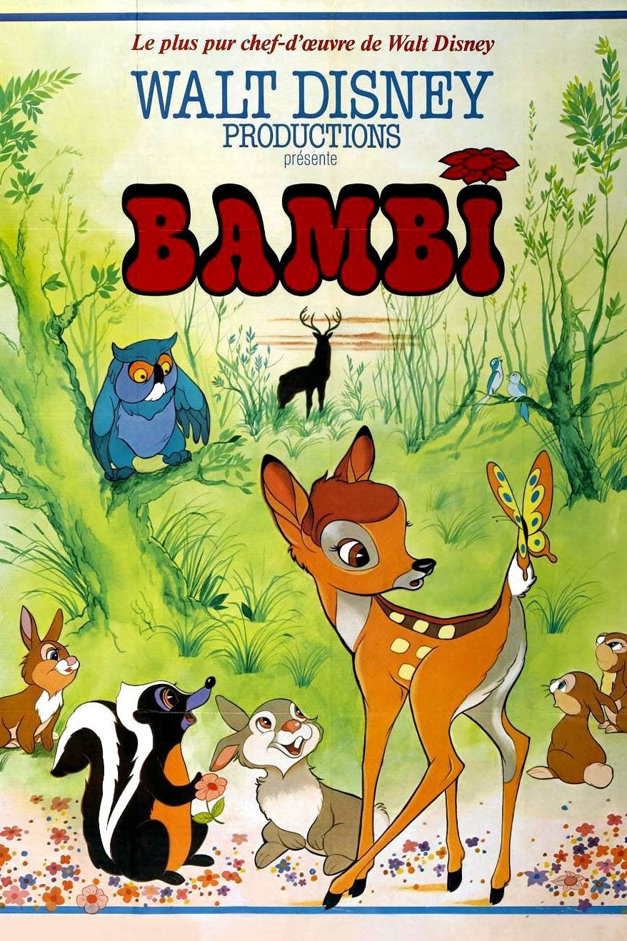 Affiche du film "Bambi"
