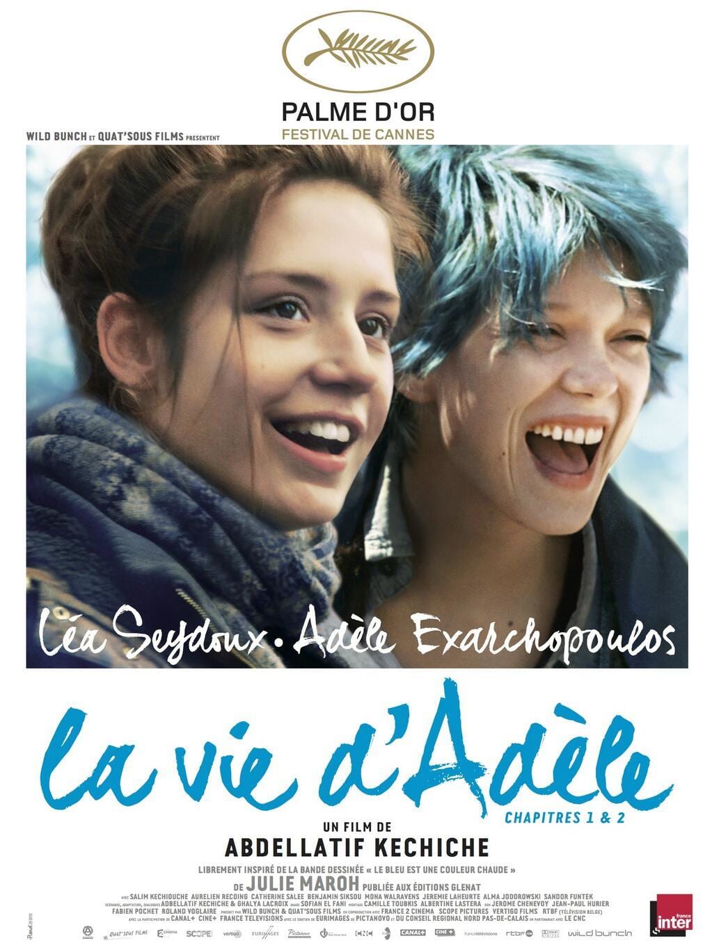 Affiche du film "La Vie d'Adèle - Chapitres 1 et 2"