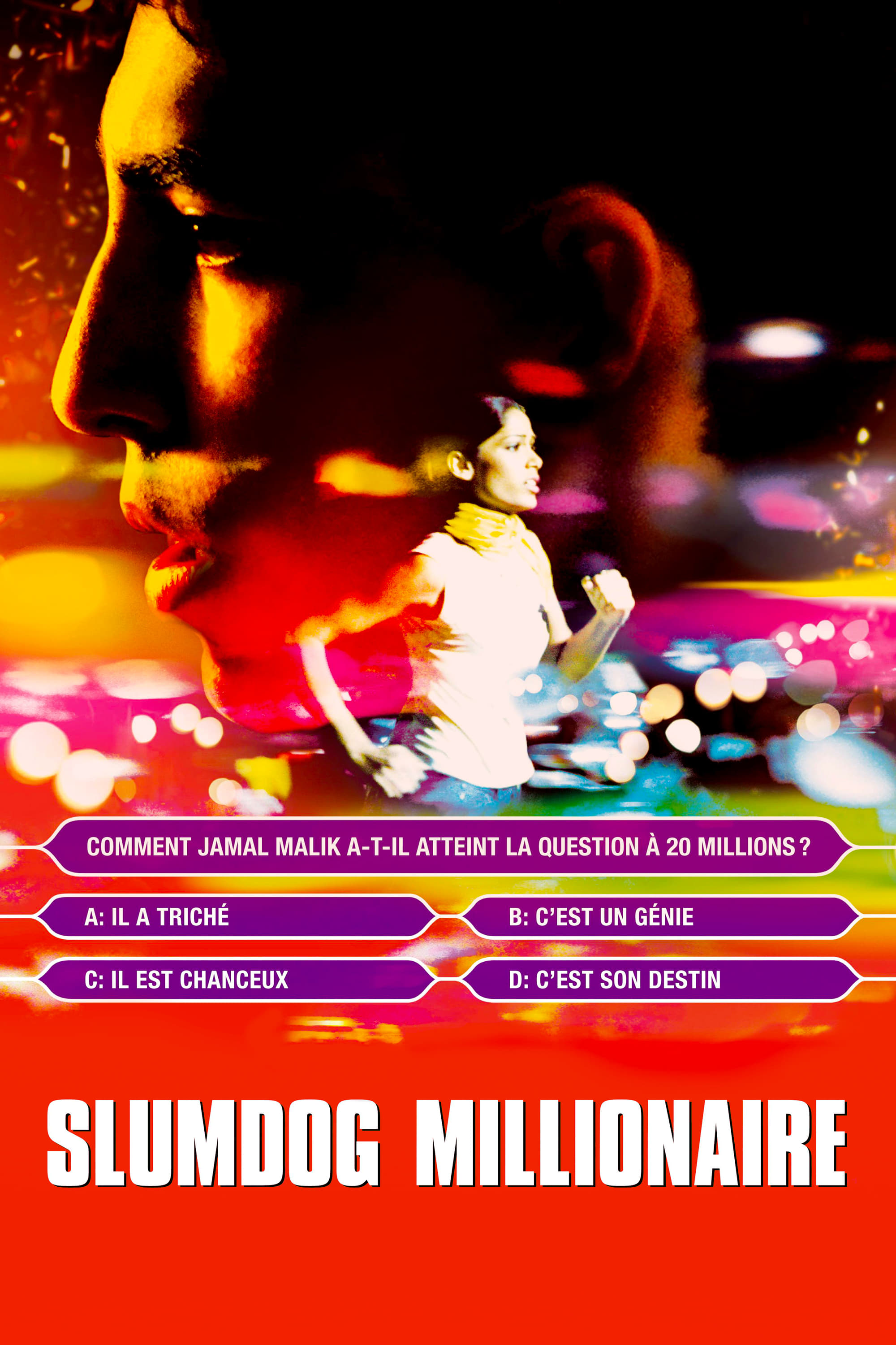 Affiche du film "Slumdog Millionaire"