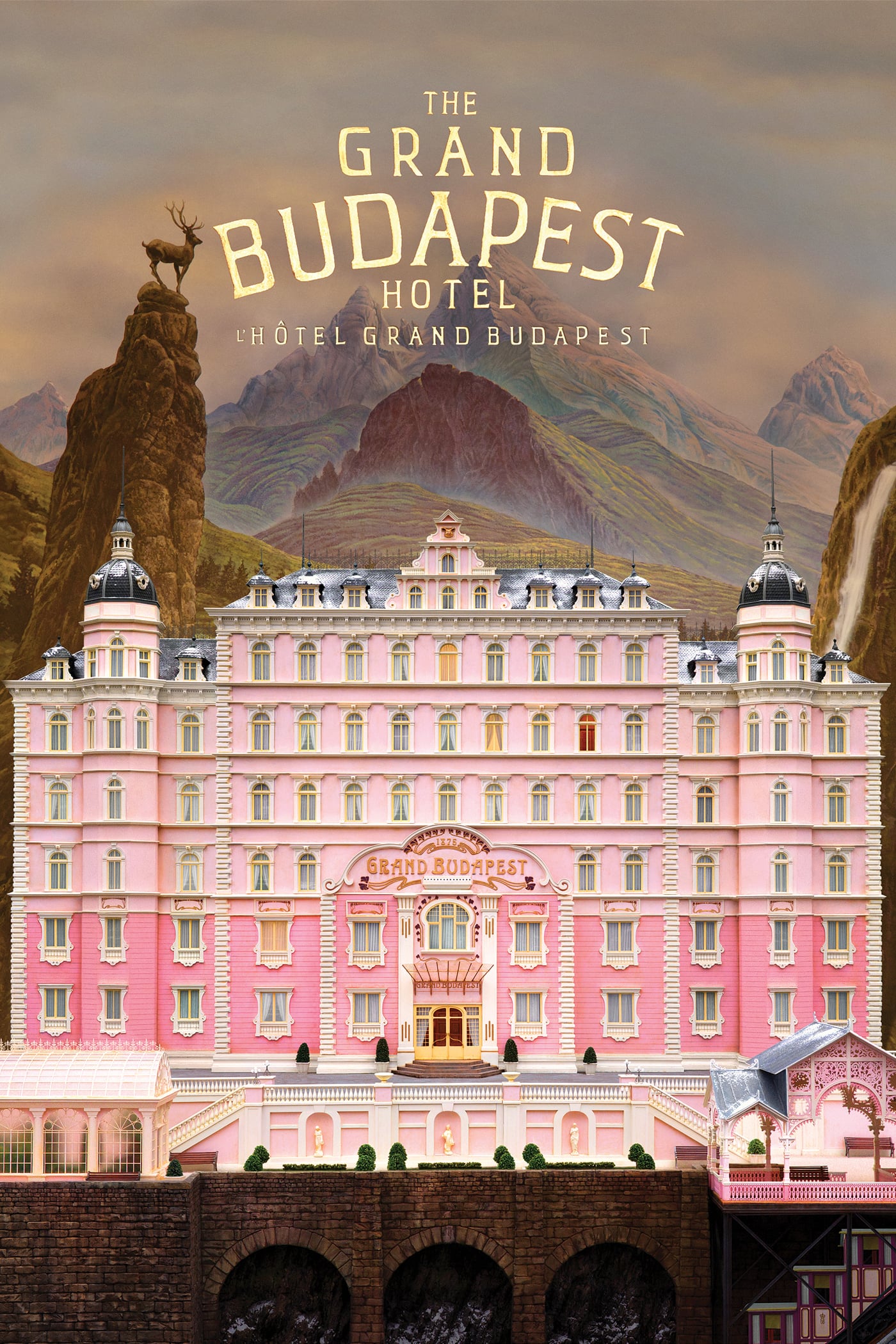 Affiche du film "The Grand Budapest Hotel"