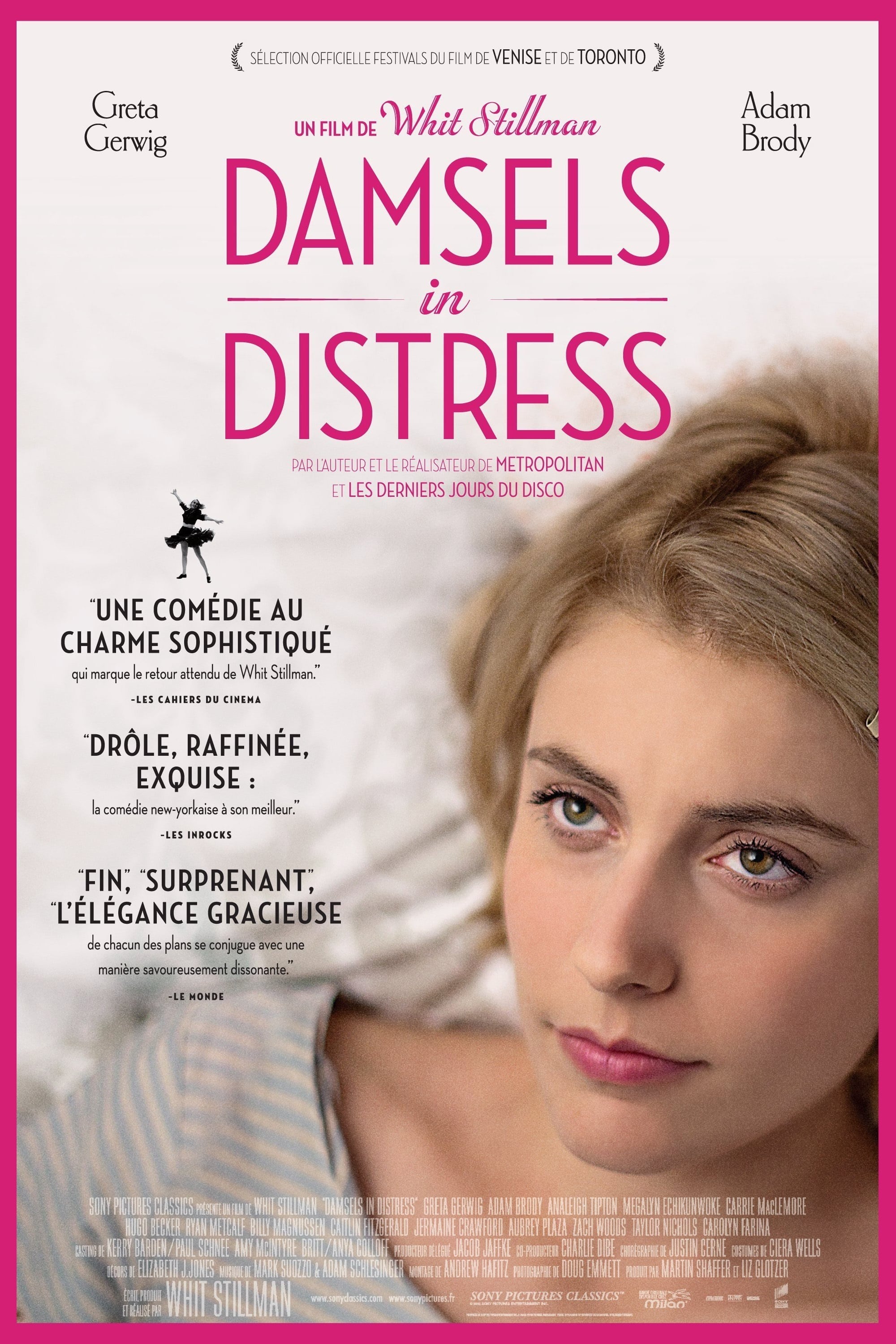 Affiche du film "Damsels in distress"